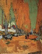Vincent Van Gogh The Alyscamps,Avenue china oil painting reproduction